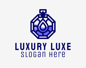 Luxury Perfume Bottle logo design