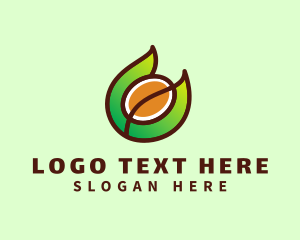 Tea Shop - Organic Coffee Letter C logo design