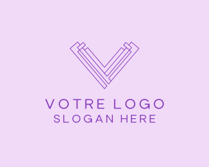 Geometric Construction Structure  logo design