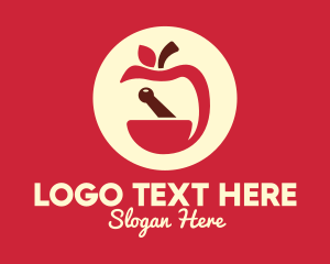 Recipe - Red Apple Apothecary logo design