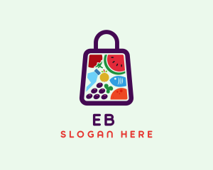 Canned Food - Food Shopping Market logo design