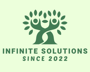 Sustainability - People Charity Tree logo design