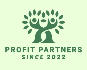 People Charity Tree logo design