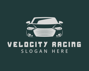 Modern Racing Car logo design