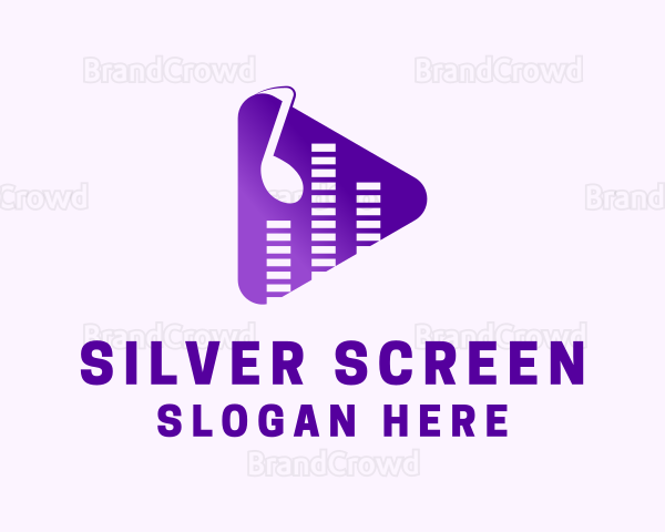 Multimedia Entertainment App Logo