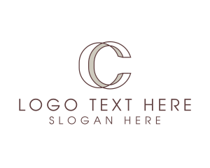 Monoline - Elegant Boutique Monoline Letter C logo design