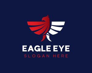 Avian American Eagle logo design