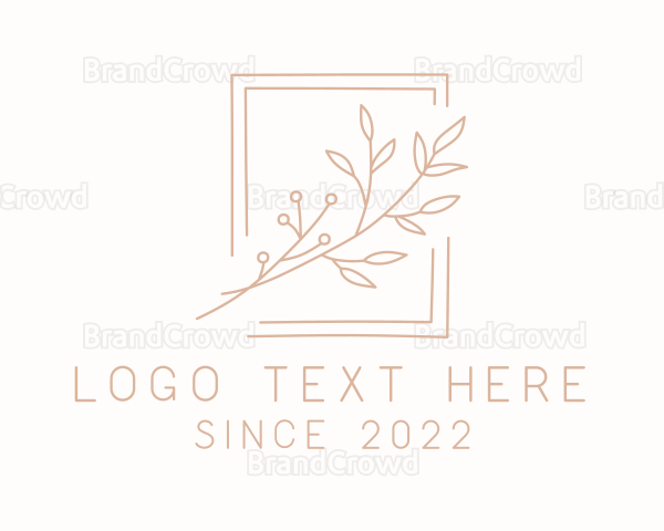 Artisinal Herb Frame Logo