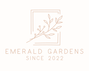 Artisinal Herb Frame logo design