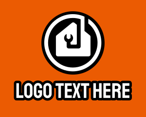 Tool - Wrench Plumber Warehouse logo design