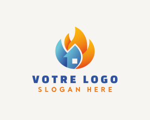 Industry - Warm Cool Ventilation logo design
