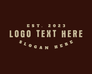 Textured - Rustic Grunge Business logo design
