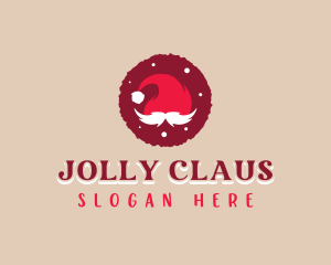 Santa - Santa Hat Christmas logo design