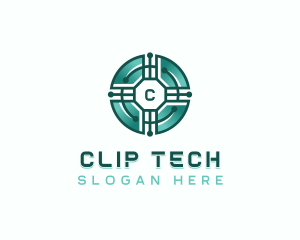 Programming Tech Circuit logo design