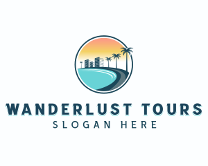 Tour Vacation Travel logo design