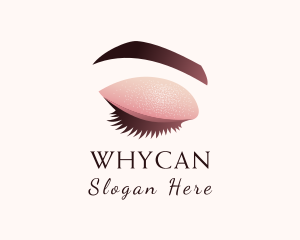 Style - Gradient Eye Makeup logo design