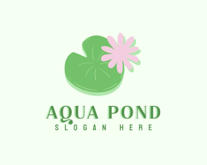 Lotus Nature Pond logo design