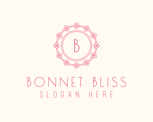 Spring Flower Plant  logo design