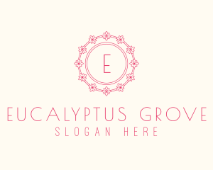 Spring Flower Plant  logo design