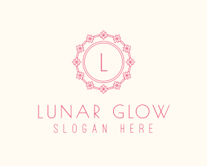 Spring Flower Plant  logo design