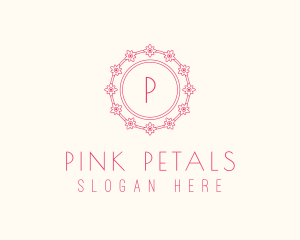 Spring Flower Plant  logo design