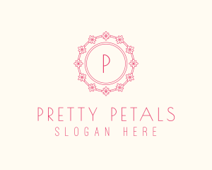 Spring Flower Plant  logo design