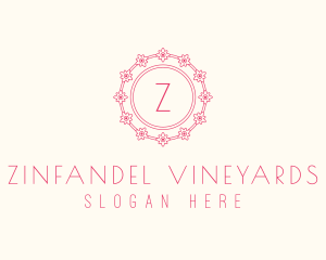 Spring Flower Plant  logo design