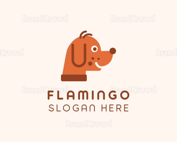 Cute Pet Grooming Logo