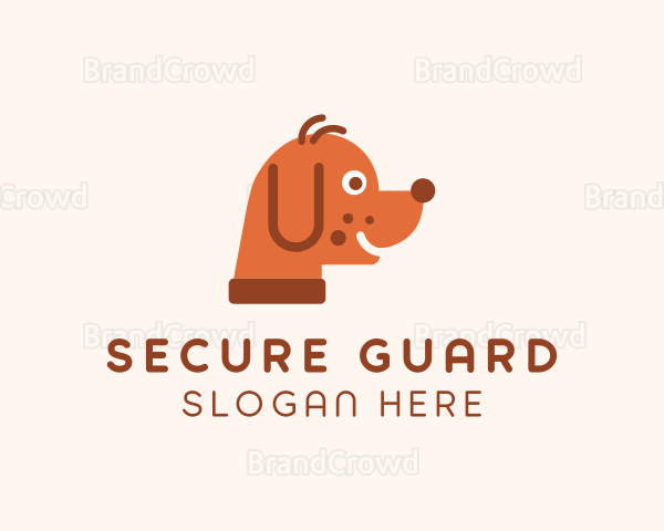 Cute Pet Grooming Logo