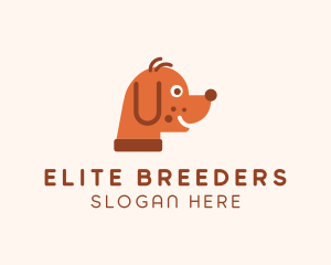 Cute Pet Grooming  logo design