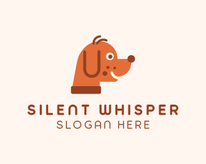 Cute Pet Grooming  logo design