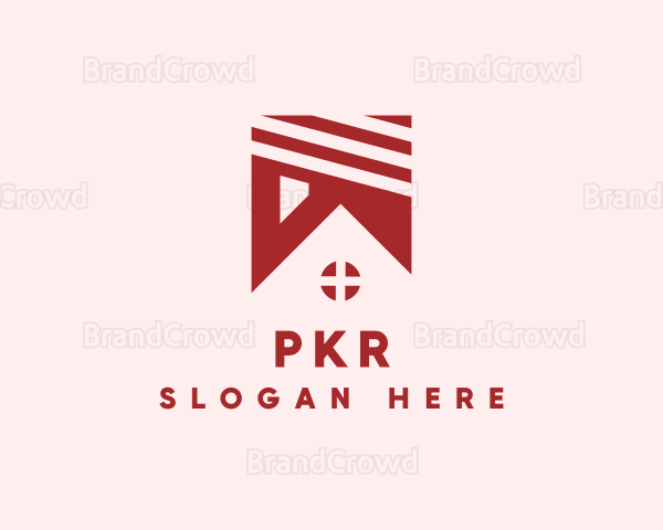 Residence House Roof Logo