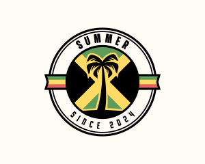 Jamaican Reggae Tree Logo