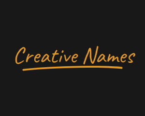 Name - Gold Chalk Signature logo design