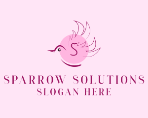 Sparrow - Sparrow Bird Aviary logo design