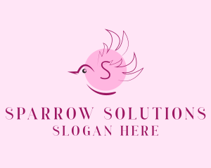 Sparrow Bird Aviary logo design