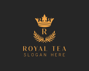 Royal Crown Lettermark logo design