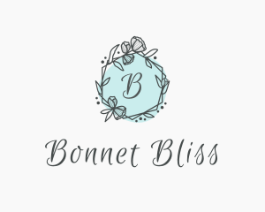 Organic Floral Beauty logo design