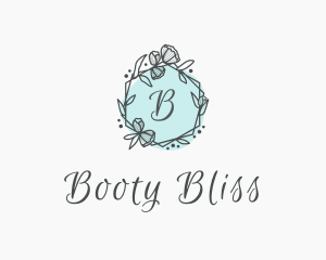 Organic Floral Beauty logo design