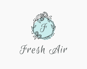 Organic Floral Beauty logo design