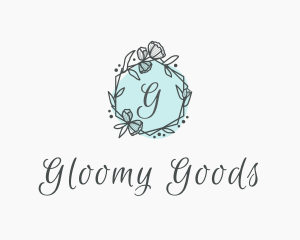 Organic Floral Beauty logo design