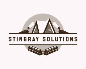 Masonry Construction Renovation logo design