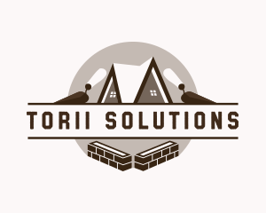 Masonry Construction Renovation logo design