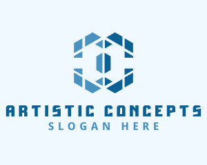 Abstract - Abstract Tech Symbol logo design
