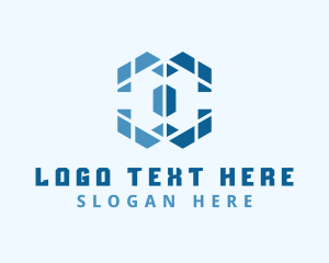 Laboratory - Abstract Tech Symbol logo design