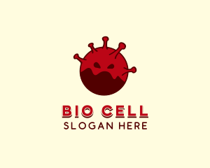 Microorganism - Microorganism Virus Influenza logo design