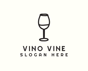 Wine - Wine Glass Drink logo design