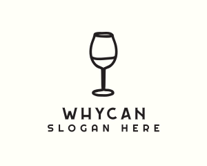 Beverage - Wine Glass Drink logo design