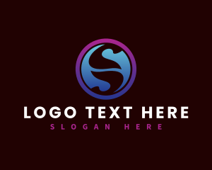 Letter - Modern Business Letter S logo design