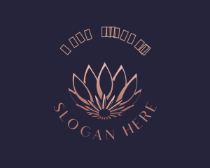 Plant - Elegant Lotus Beauty logo design